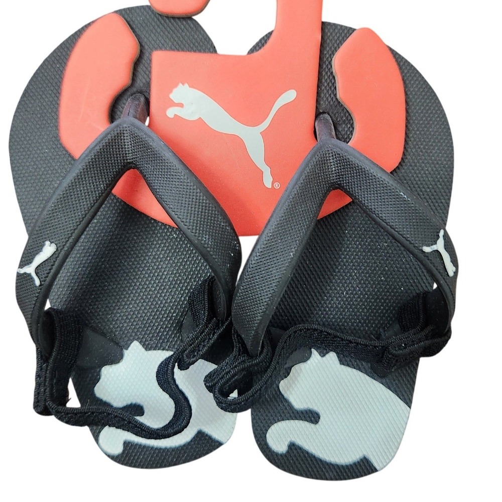 NWT Puma Toddler Flip Flops Sandals Size 6 Slip On Beach Pool Shoes